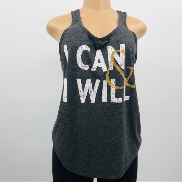 I Can & I Will Racerback Tank Top - Picture 2 of 6